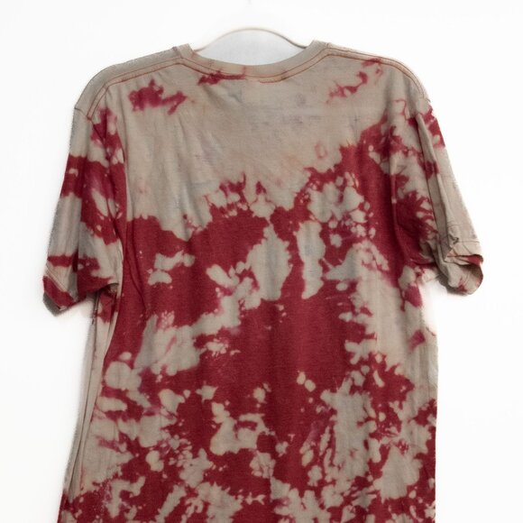 Rednecks Red Letters Red Dirt Graphic Tee Tie-Dye Design Unisex Size L - Picture 8 of 8